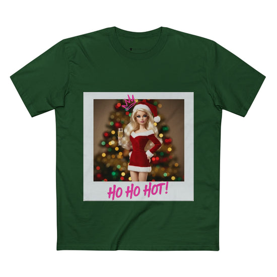 Oliver & Eli’s Sleigh Season collection — premium cotton Christmas t-shirt with graffiti print and festive design.