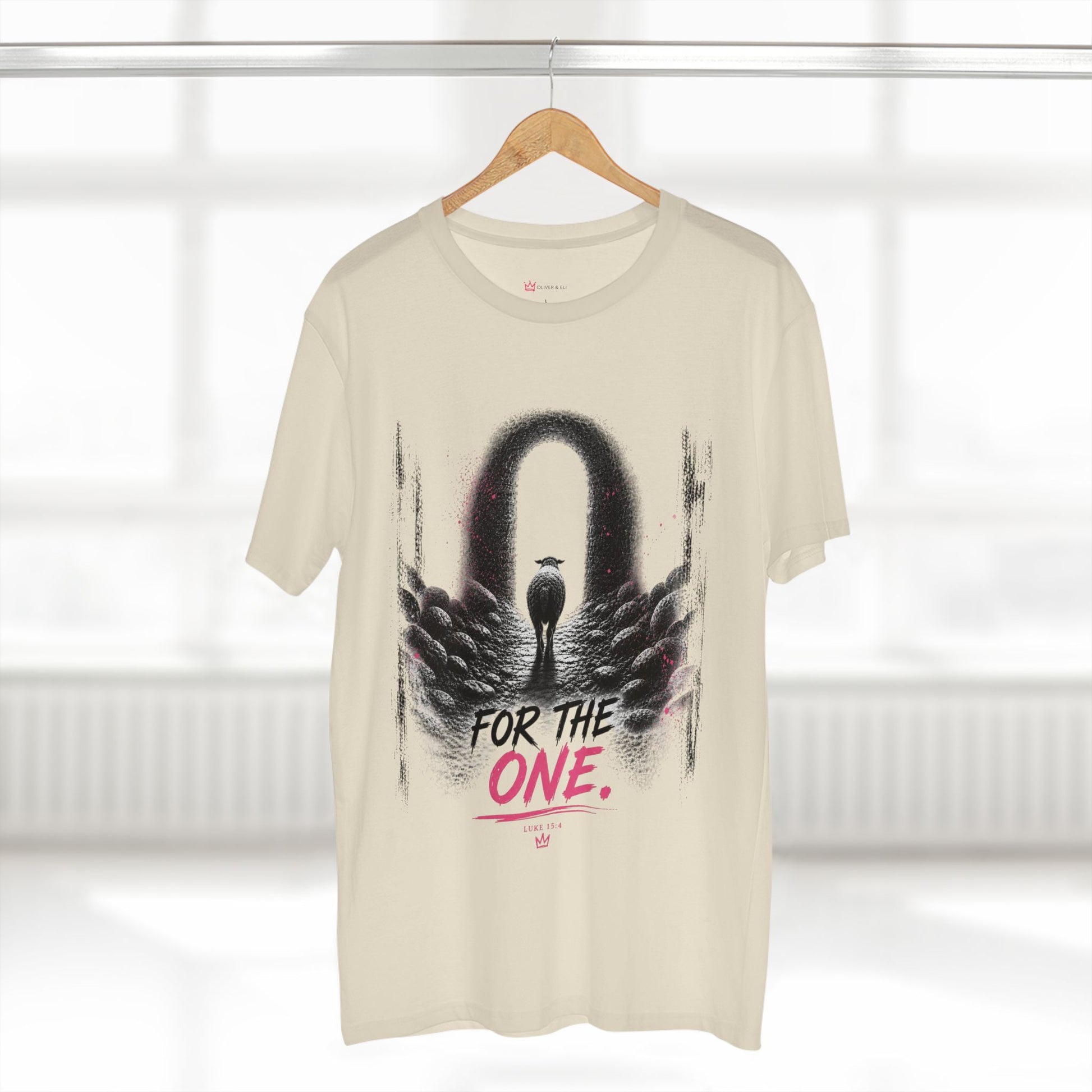 Christian faith graphic t-shirt with bold print