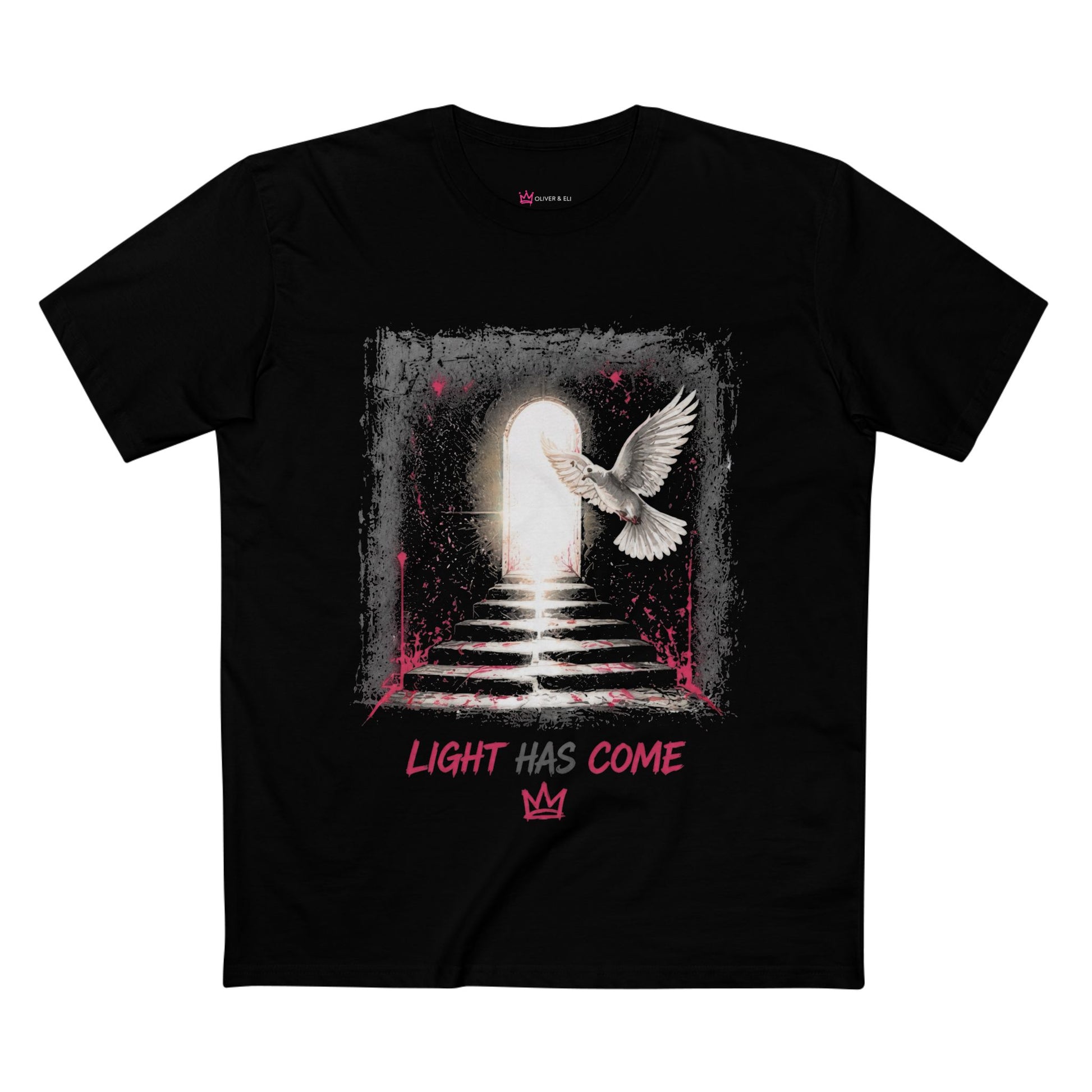 Christian faith graphic t-shirt with bold print