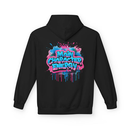 Main Character Hoodie. Bold Motivational Art Hoodie by Oliver & Eli