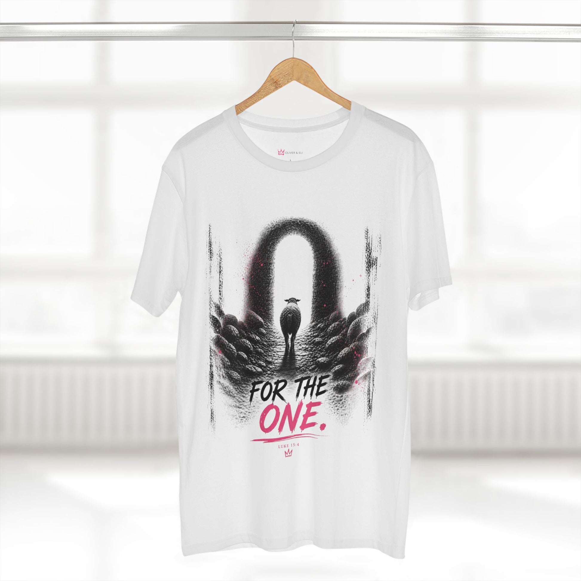 Christian faith graphic t-shirt with bold print