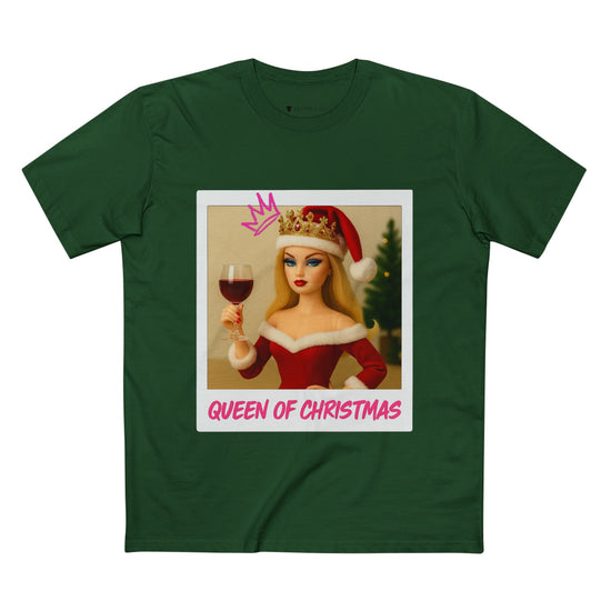 Oliver & Eli’s Sleigh Season collection — premium cotton Christmas t-shirt with graffiti print and festive design.