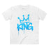 King Crown Tee Empowering Vintage Bold Street Art T-Shirt by Oliver & Eli