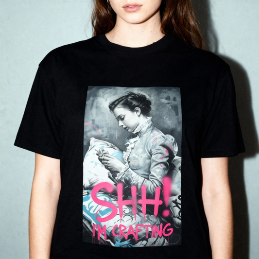 SHH! I'm Crafting Tee