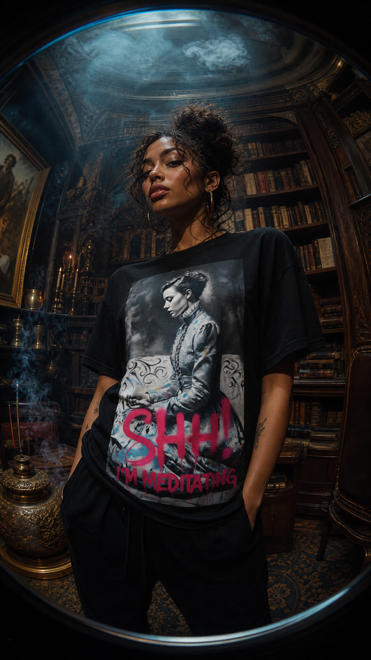 SHH! I'm Meditating Tee