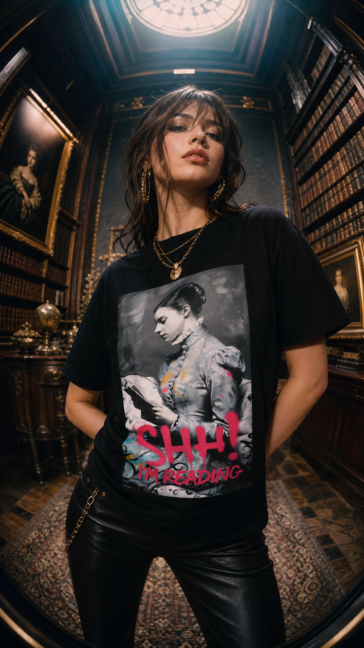 SHH! I'm Reading Tee